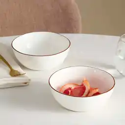 Wehkamp NOUS Living Edge kom (Ø15 cm) (set van 2) aanbieding