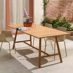 Wehkamp NOUS Garden tuintafel Jakarta teak (200x76 cm) aanbieding