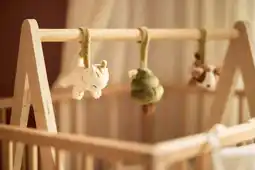 Wehkamp Jollein babygym speeltjes Tiny Park beige/bruin/groen aanbieding