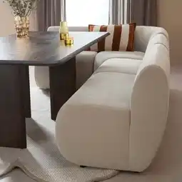 Wehkamp Studio LIVIT eetkamerbank Delia 273 cm aanbieding