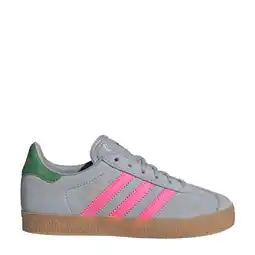 Wehkamp adidas Originals Gazelle sneakers grijs/roze aanbieding
