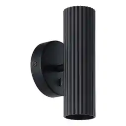 Wehkamp EGLO Portillo Wandlamp - GU10 - 20 cm - Zwart aanbieding