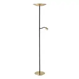 Wehkamp EGLO Conivarino Vloerlamp - Leeslamp - LED - 170 cm - Goud - Dimbaar aanbieding