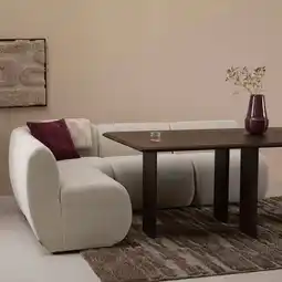 Wehkamp Studio LIVIT eetkamerbank Delia 242 cm aanbieding