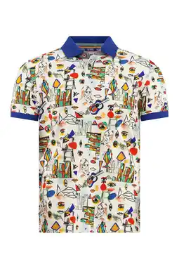 Wehkamp A fish named Fred regular polo ecru aanbieding