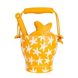 Wehkamp Swim Essentials zeester strand set met emmer, schep en drie vormen aanbieding