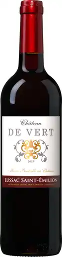 Wijnvoordeel Château de Vert Lussac Saint-Émilion aanbieding