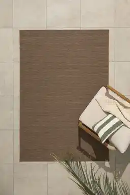 Wehkamp NOUS Living binnen- en buitenvloerkleed bruin (230x160 cm) aanbieding