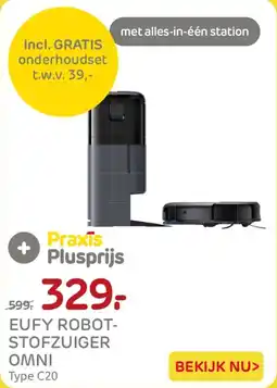 Praxis Eufy Robotstofzuiger Omni aanbieding