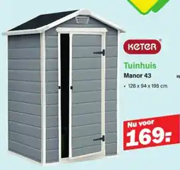 Van Cranenbroek Keter Tuinhuis Manor 43 aanbieding