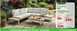 Van Cranenbroek BoisLeDuc Loungeset Frulllo aanbieding