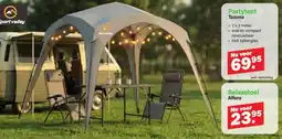 Van Cranenbroek Sport valley Partytent Tazona aanbieding