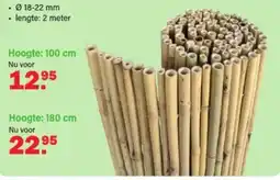 Van Cranenbroek bamboo aanbieding