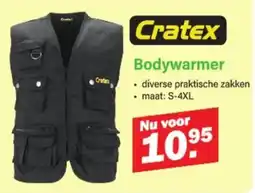 Van Cranenbroek Cratex Bodywarmer aanbieding