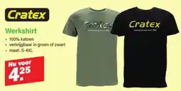 Van Cranenbroek Cratex Werkshirt aanbieding