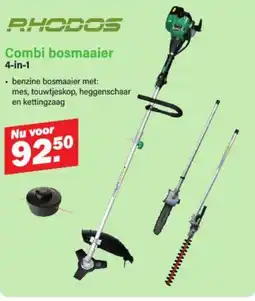 Van Cranenbroek Rhodos Combi bosmaaier 4-in-1 aanbieding