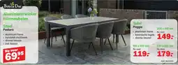 Van Cranenbroek Bois le Duc Aluminium / Wicker Tuinmeubelen aanbieding