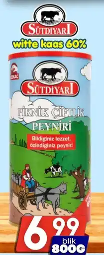 Özbaktat Supermarkt Sütdiyarı piknik çiftlik peyniri aanbieding