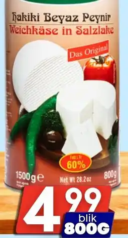 Özbaktat Supermarkt Erzurum Hakiki Beyaz Peynir aanbieding