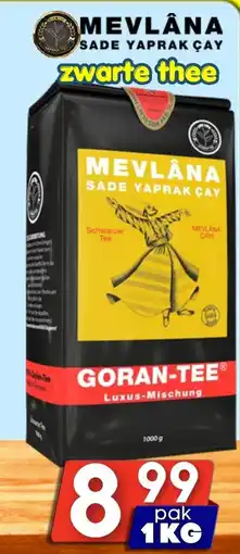 Özbaktat Supermarkt mevlâna saade yaprak çay aanbieding