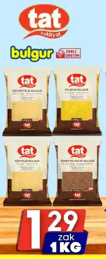 Özbaktat Supermarkt tat bulgur aanbieding