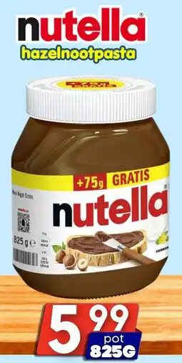 Özbaktat Supermarkt nutella hazelnootpasta aanbieding