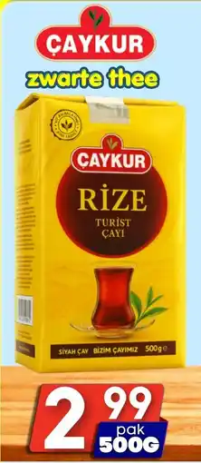 Özbaktat Supermarkt ÇAYKUR zwarte thee aanbieding