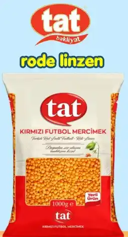 Özbaktat Supermarkt tat rode linzen aanbieding