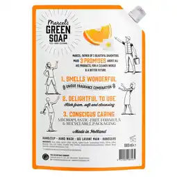 Kruidvat Marcel's Green Soap Orange Jasmine Handzeep Navulling aanbieding