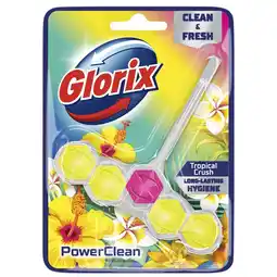 Kruidvat Glorix Power 5 Tropical Crush Toiletblok aanbieding
