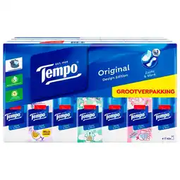 Kruidvat Tempo Regular Zakdoekjes aanbieding