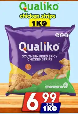 Özbaktat Supermarkt Qualikko chicken strips aanbieding