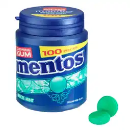 Kruidvat Mentos Breeze Mint XL Gum aanbieding