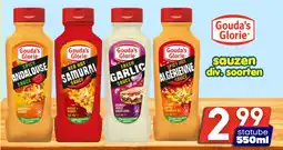 Özbaktat Supermarkt Gouda's Glorie sauzen div. soorten aanbieding