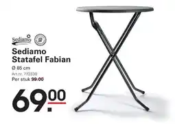 Sligro Sediamo Statafel Fabian aanbieding