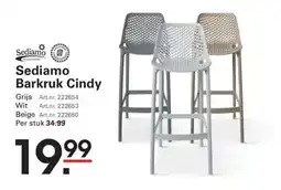 Sligro Sediamo Barkruk Cindy aanbieding