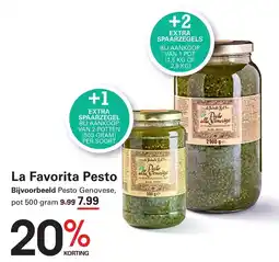 Sligro La Favorita Pesto aanbieding