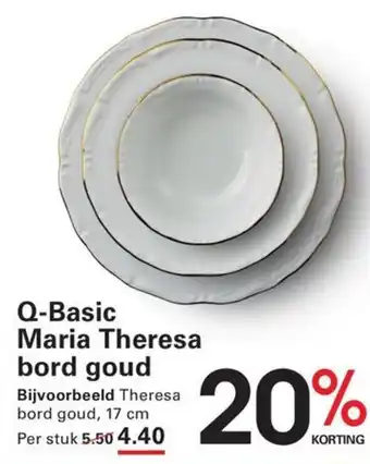 Q-Basic Maria Theresa bord goud