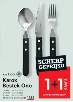 Sligro Karox Bestek Ono aanbieding