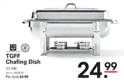 Sligro TGFF Chafing Dish aanbieding