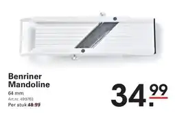 Sligro Benriner Mandoline aanbieding