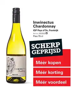 Sligro Inwinectus Chardonnay aanbieding