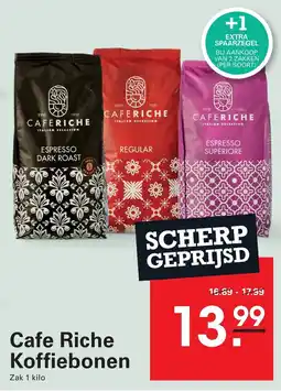 Sligro Cafe Riche Koffiebonen aanbieding