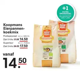 Sligro Koopmans Eierpannenkoekmix aanbieding