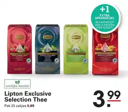Sligro Lipton Exclusive Selection Thee aanbieding