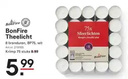 Sligro BonFire Theelicht aanbieding