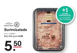 Sligro Smitvis Surimisalade aanbieding