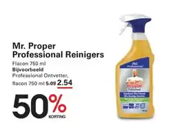 Sligro Mr. Proper Professional Reinigers aanbieding