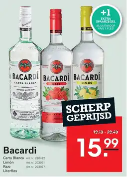 Sligro Bacardí aanbieding