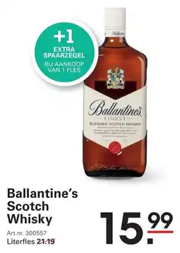 Sligro Ballantine's Scotch Whisky aanbieding